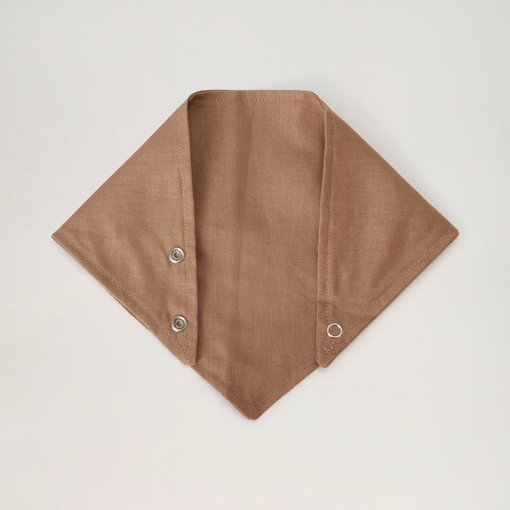 Linen Drool Bib - New!